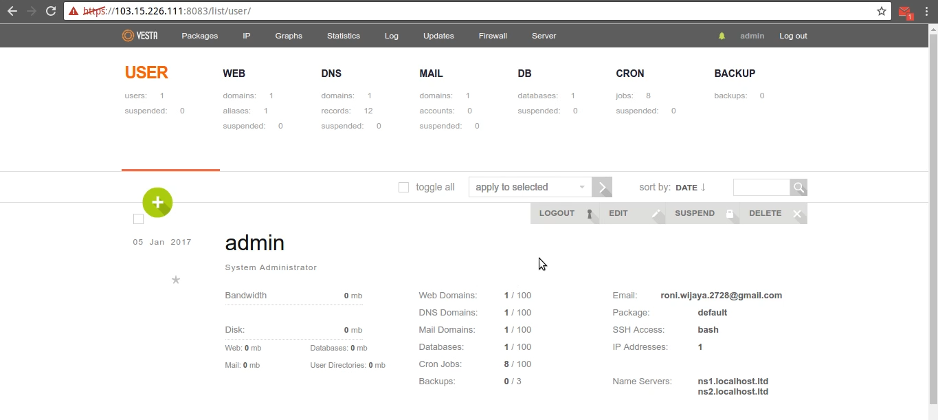 Tutorial Cara Install Panel Vesta pada VPS (Ubuntu)