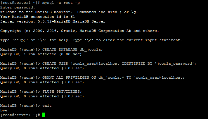 Cara Menginstall CMS Joomla di CentOS