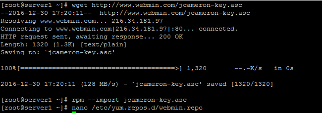 Cara Menginstall Webmin di CentOS