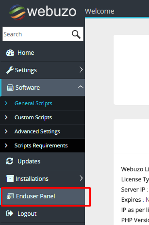 Cara Menambah / Addon Domain di Panel Webuzo pada VPS