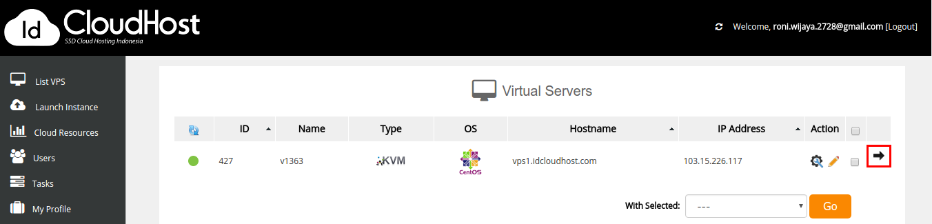 Cara Reinstall VM melalui Panel Reseller VPS