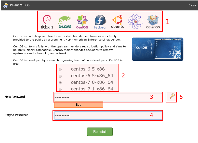 Cara Reinstall VM melalui Panel Reseller VPS