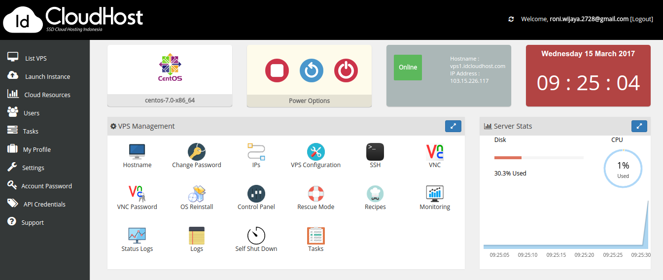 Cara Reinstall VM melalui Panel Reseller VPS