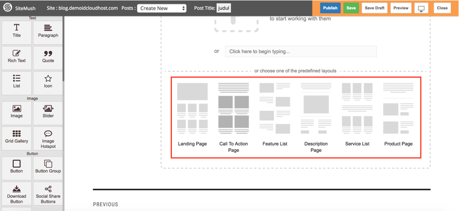 Cara Menambah Blog Baru di Website Builder