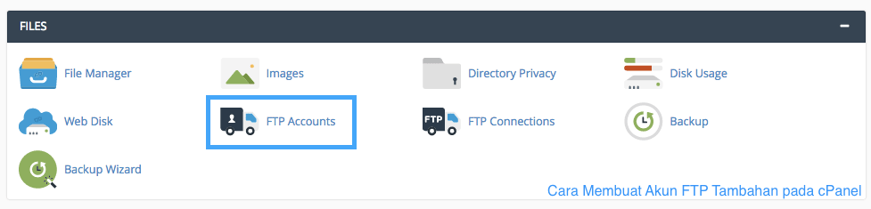 Cara Membuat Akun FTP Tambahan pada cPanel
