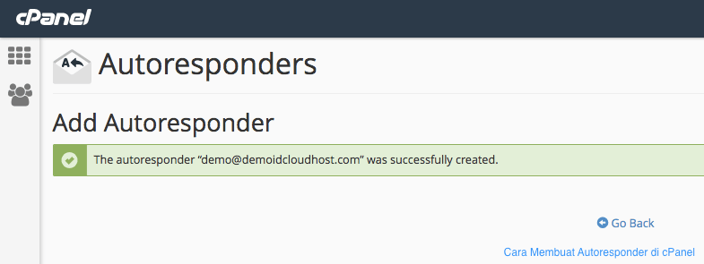 Cara Membuat Autoresponder pada cPanel