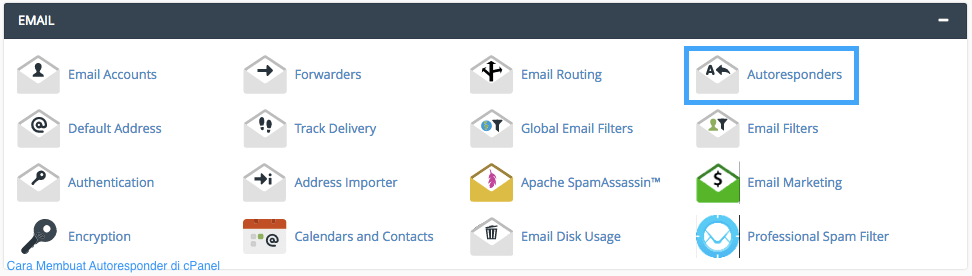 Cara Membuat Autoresponder pada cPanel