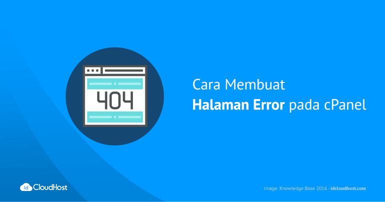 Cara Membuat Halaman Error pada cPanel