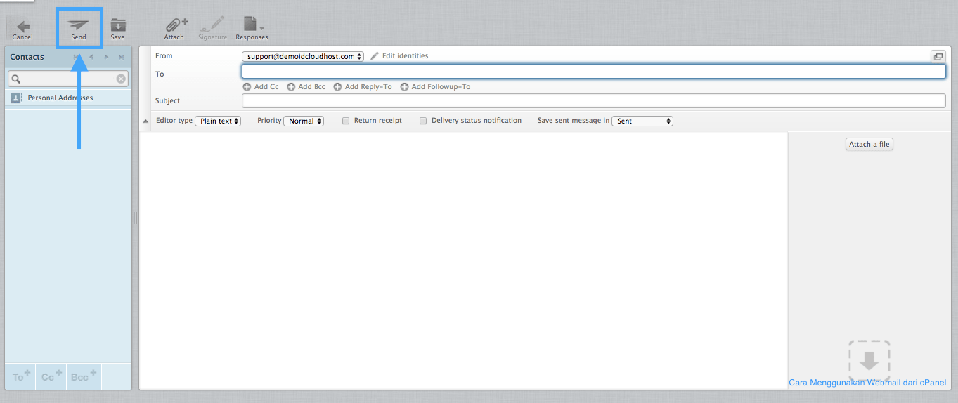 Cara Menggunakan Webmail dari cPanel