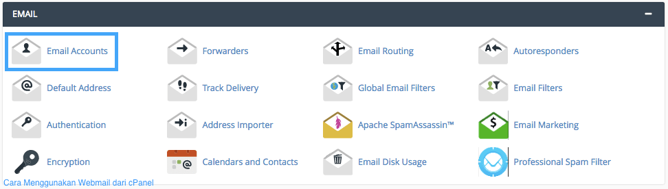 Cara Menggunakan Webmail dari cPanel