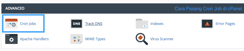 Cara Pasang Cron Job di cPanel