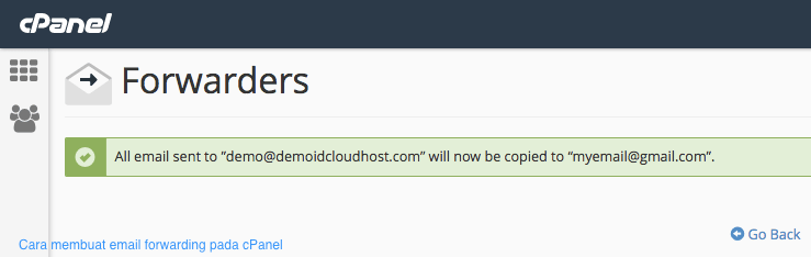 Cara Membuat Email Forwarding pada cPanel
