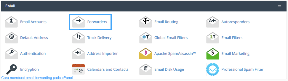 Cara Membuat Email Forwarding pada cPanel