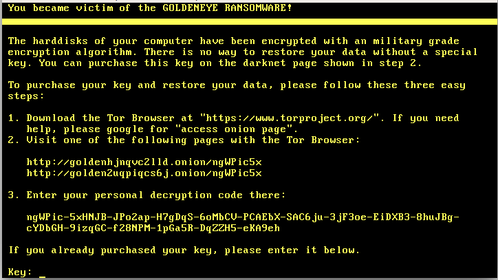 Tips Cara Mengatasi Malware Ransomware GoldenEye / NotPetya