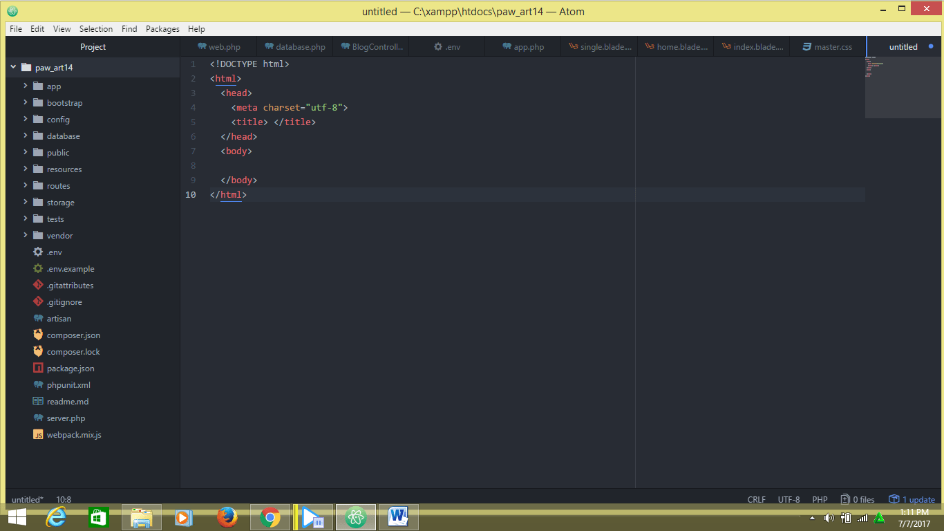 Mengenal Atom Text Editor