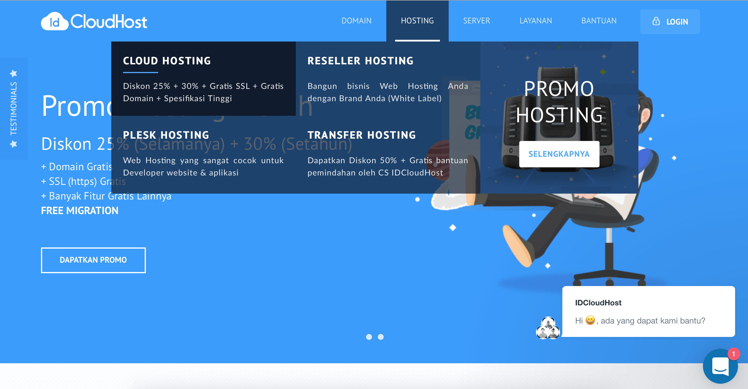 Cara Melakukan Order Layanan Program Ekabima (Domain & Hosting)