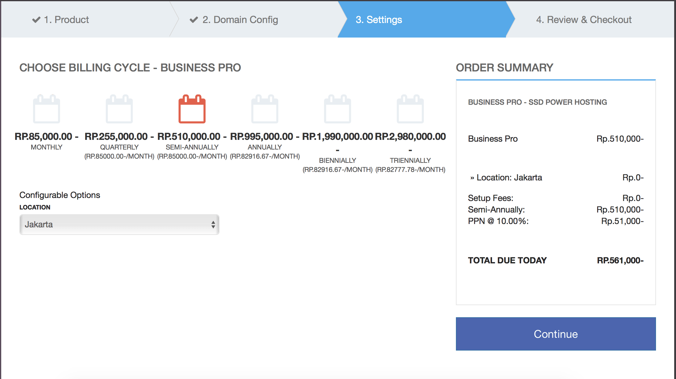 Cara Melakukan Order Layanan Program Ekabima (Domain & Hosting)