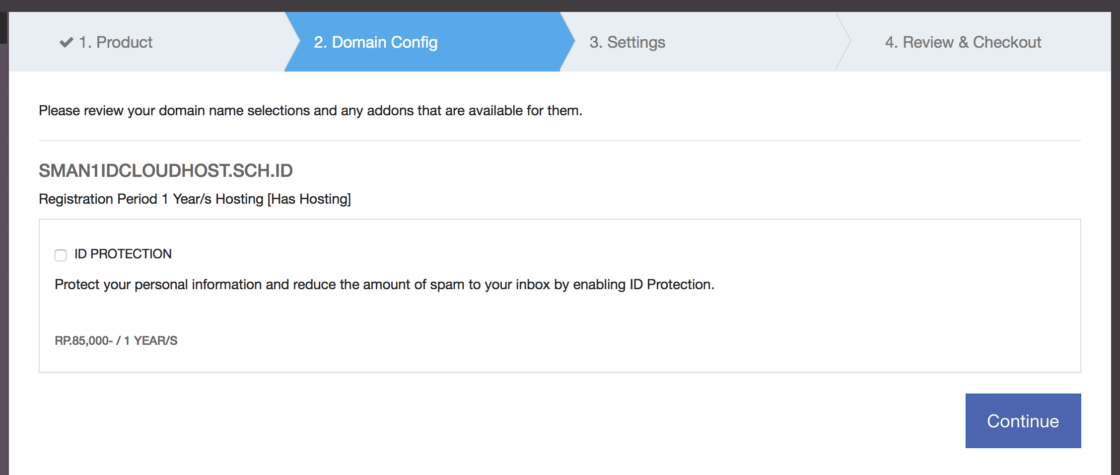 Cara Melakukan Order Layanan Program Ekabima (Domain & Hosting)