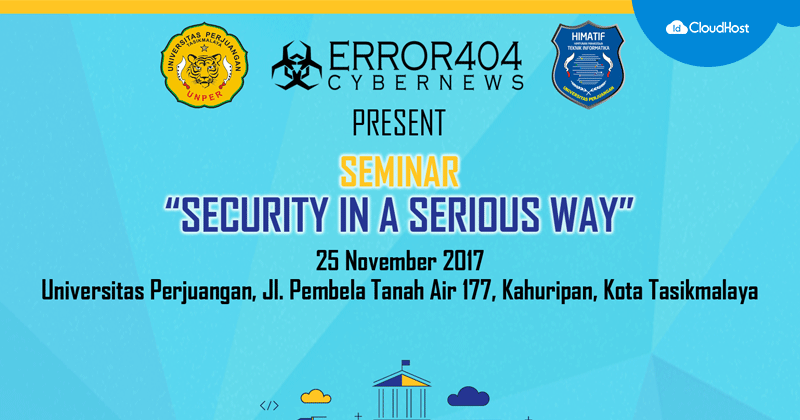 Seminar IT Security bertema “Security in a Serious Way”