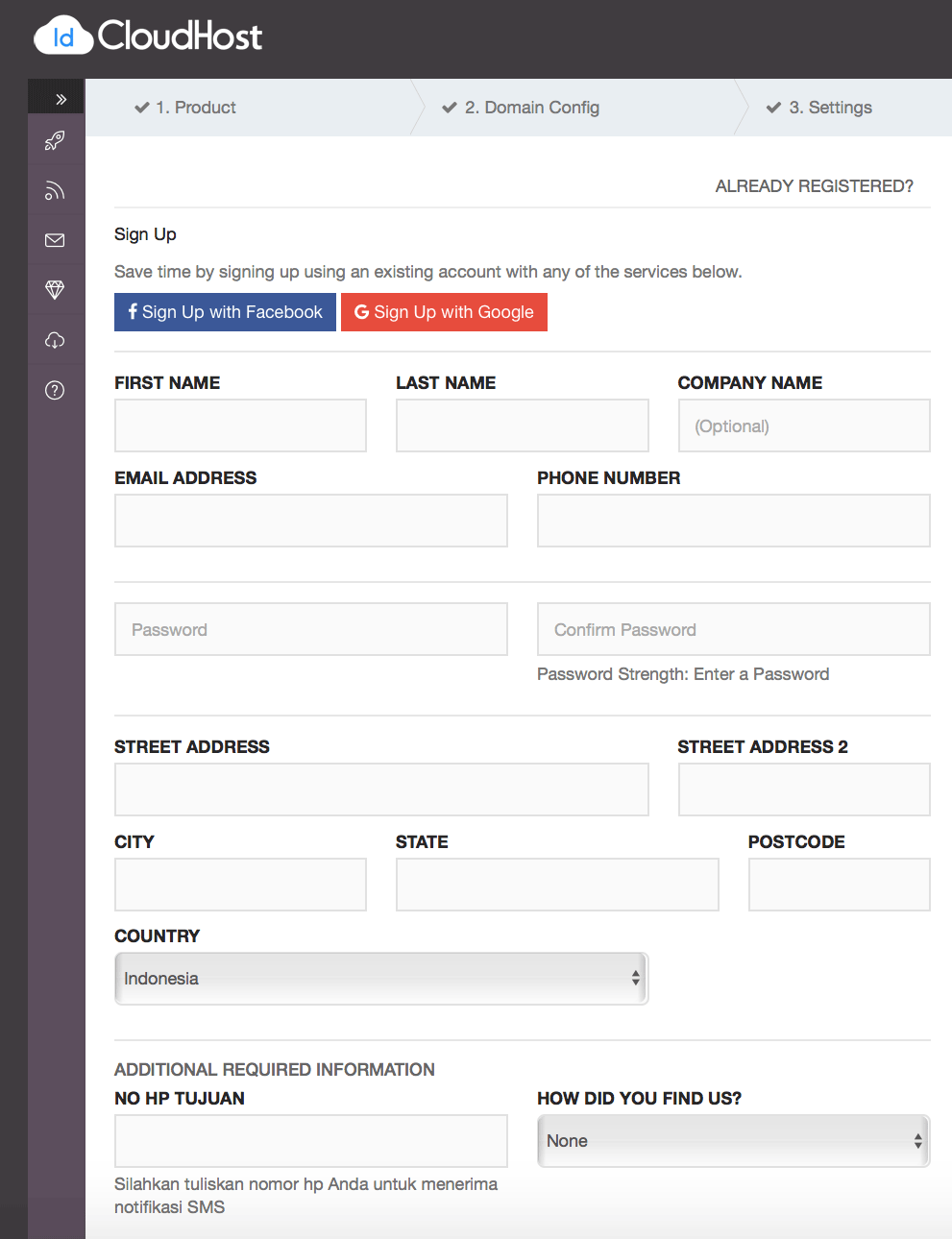 Prosedur Pendaftaran dan Pembayaran Beasiswa IDCloudHost 2018