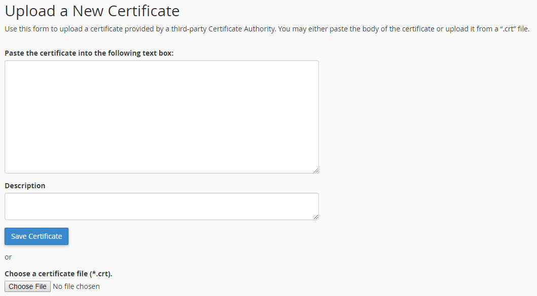 Cara Install Comodo PositiveSSL di cPanel