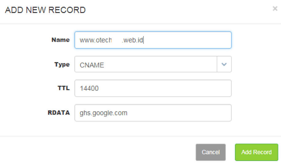 Cara Mengubah Blogspot Menjadi Custom Domain