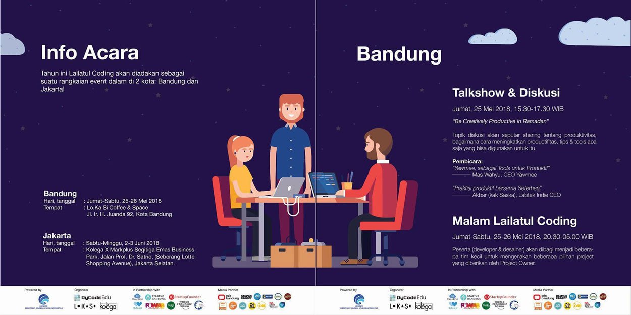 Lailatul Coding - Beramal Ala Industri Kreatif