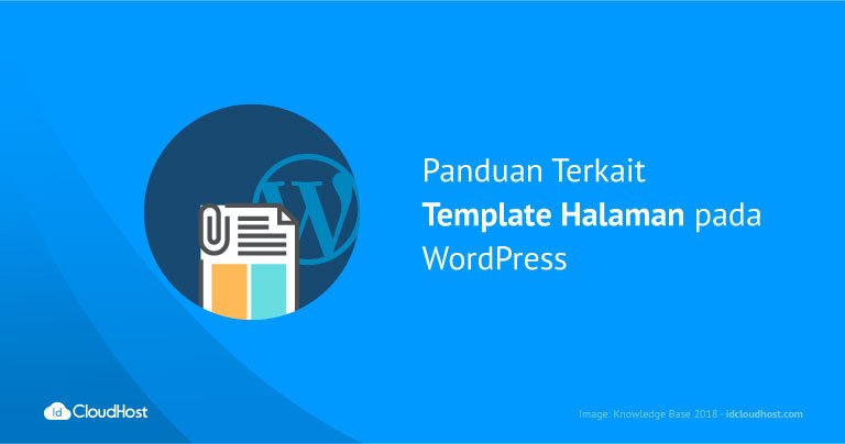 Panduan Terkait Template Halaman pada WordPress