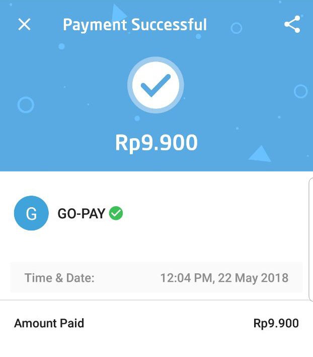 Pembayaran Layanan IDCloudHost via GOPAY