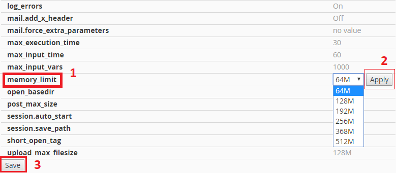 Cara Menaikkan Memory Limit PHP di cPanel