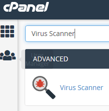 Cara Menggunakan Virus Scanner di cPanel