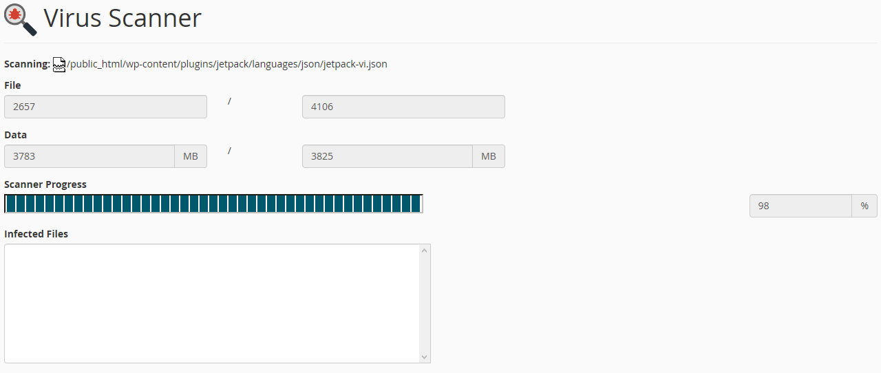 Cara Menggunakan Virus Scanner di cPanel
