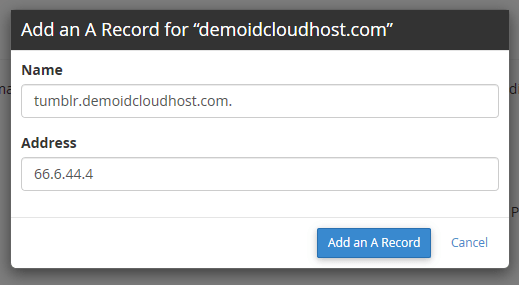 Cara Menghubungkan Domain dengan Akun Tumblr