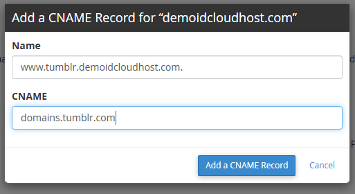 Cara Menghubungkan Domain dengan Akun Tumblr