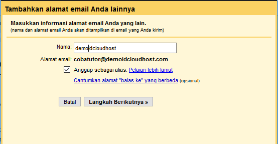 Tutorial Cara Konfigurasi Email Hosting pada Gmail