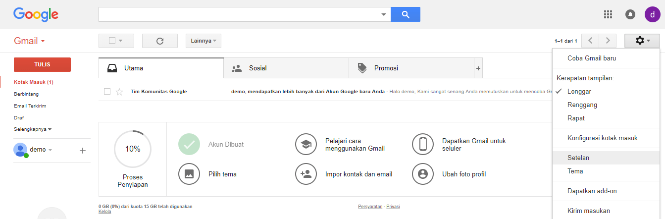 Tutorial Cara Konfigurasi Email Hosting pada Gmail