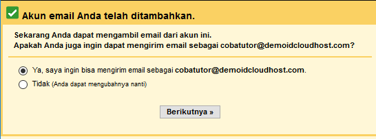 Tutorial Cara Konfigurasi Email Hosting pada Gmail