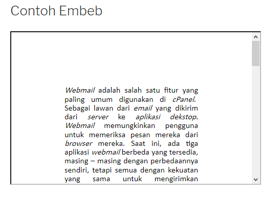 Cara Memasang atau Embed Dokumen Google Docs di Web