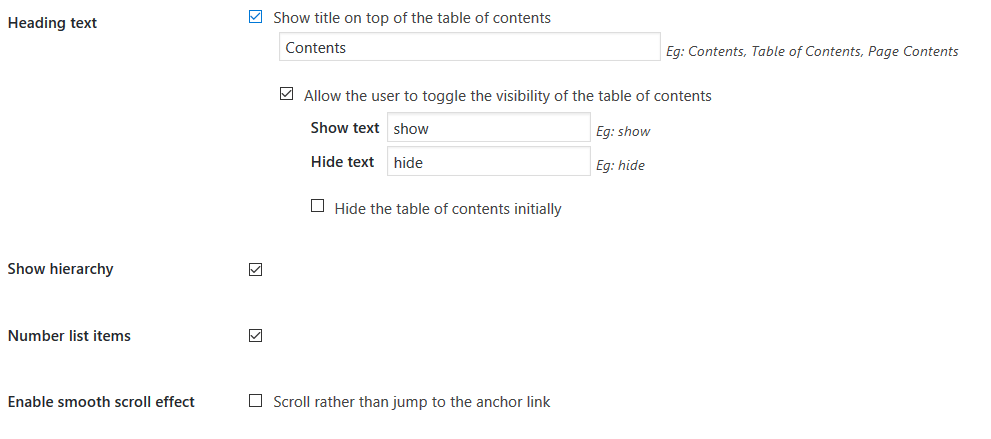 Cara Membuat Daftar Isi Blog di Setiap Konten pada WordPress