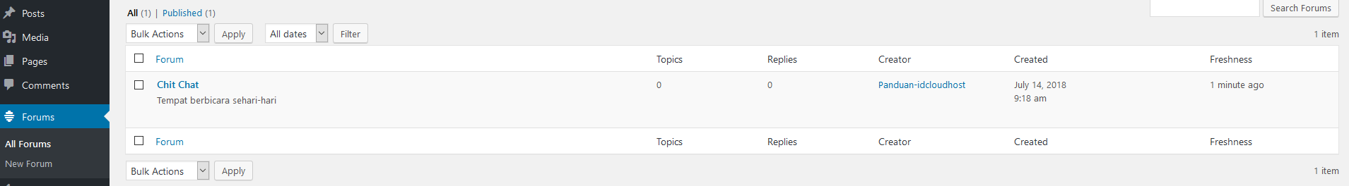 Cara Membuat Forum di WordPress