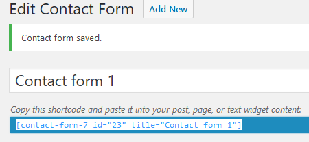 Cara Membuat Halaman Kontak di WordPress