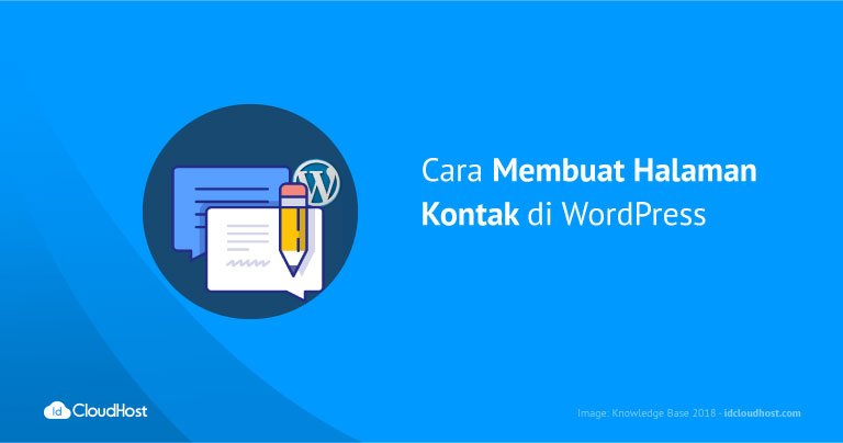 Cara Membuat Halaman Kontak di WordPress