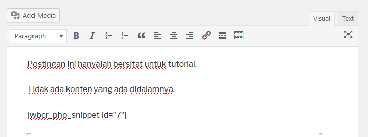 Cara Menambahkan Kode PHP Pada Postingan atau Halaman WordPress
