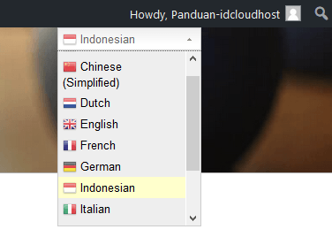 Cara Menambahkan Pilihan Bahasa di WordPress
