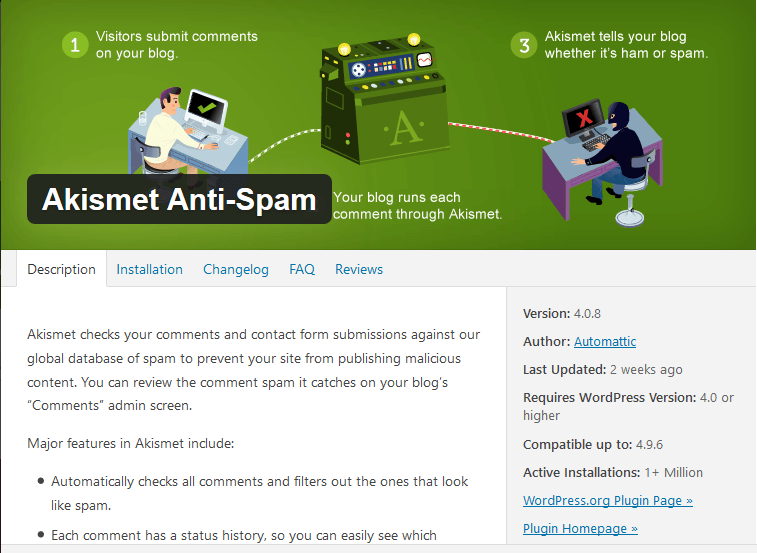 Cara Menghilangkan Spam Komentar Blog pada WordPress