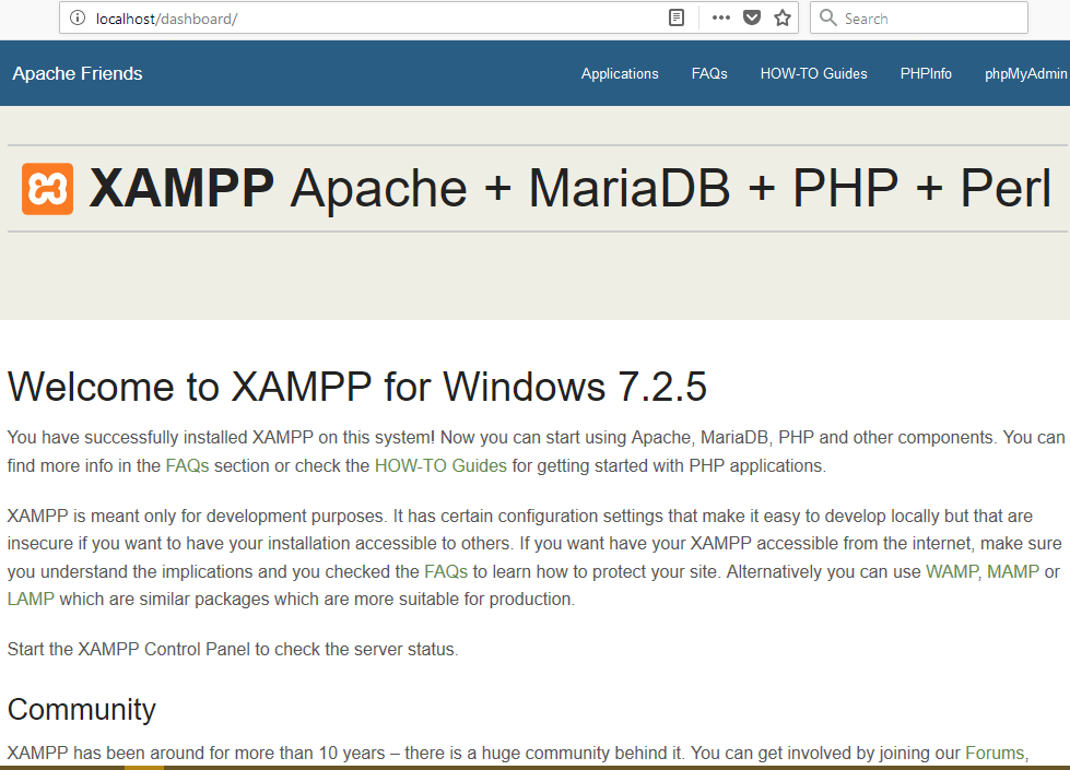 Cara Menjalankan Apache MySQL dengan Menggunakan XAMPP