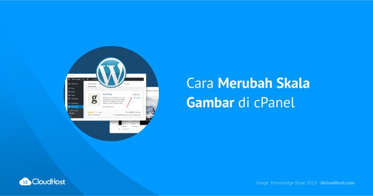 Cara Merubah Skala Gambar di cPanel