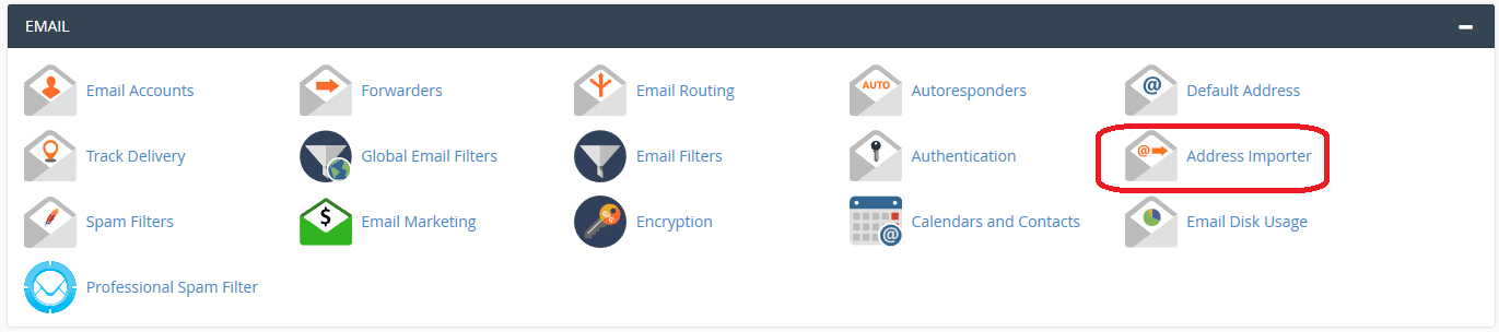 Mengenal Fitur Address Importer di cPanel