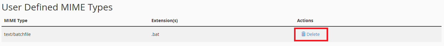 Mengenal MIME Types di cPanel