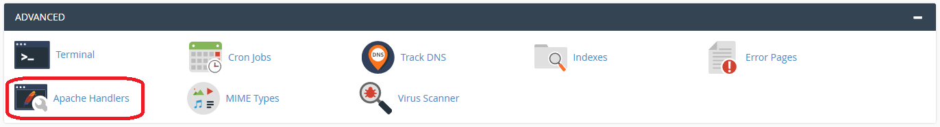Mengenal Apache Handler di cPanel